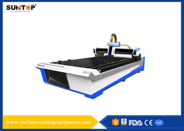 Chiny Aluminium Sheet Fiber Laser Cutting Machine 1000W Dual Drive Transmission dostawca
