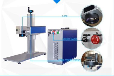 Chiny 10W and 20W Fiber Laser Marking Machine for Tools black and deep marking dostawca