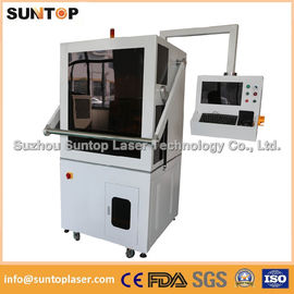 Chiny 50W Europe standard fiber laser marking machine with Full enclosed structure dostawca