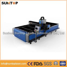 Chiny Stainless steel and mild steel CNC fiber laser cutting machine with laser power 1000W dostawca