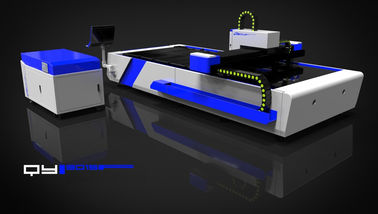 Chiny 1000W Fiber Laser Cutting Machine For Sheet Metal Cutting Industry dostawca