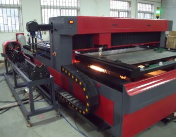 Chiny Metal Pipe and Round Tube 650 Watt  YAG Laser Cutting Machine for Metal Structure dostawca