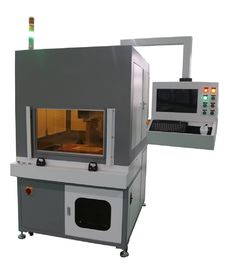 Chiny 20W Fiber Laser Marking Machine with Range Marking 200mm * 200mm , X / Y Axis Working Table dostawca