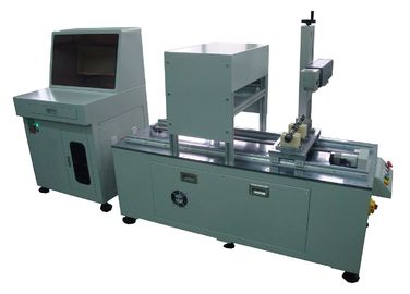 Chiny High Precision Fibre Laser Marking Machine with CCD Camera Detection dostawca
