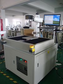 Chiny Professional 50W Metal Laser Marking Machine , Crossing Moving Working Table dostawca